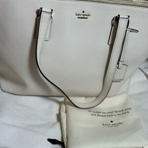 GUC Kate Spade Cream Tote Bag with dustie